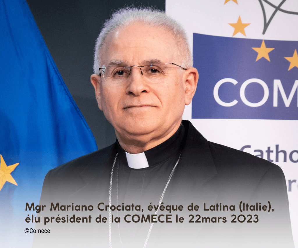 Mgr Mariano Crociata, président de la Comece