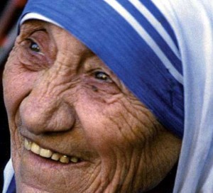 Visage de Mère Teresa