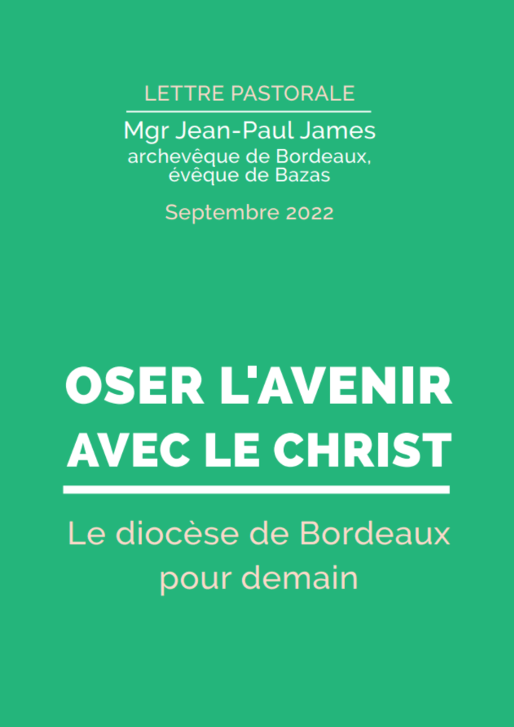 lettre pastorale diocèse Bordeaux