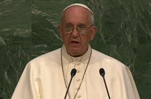 Pape François à l'ONU