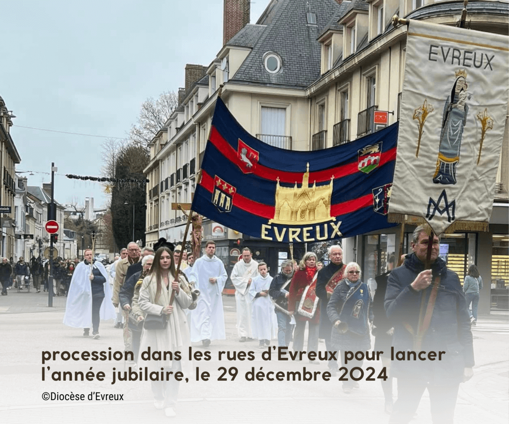 image de procession dans le cadre de l'année jubilaire