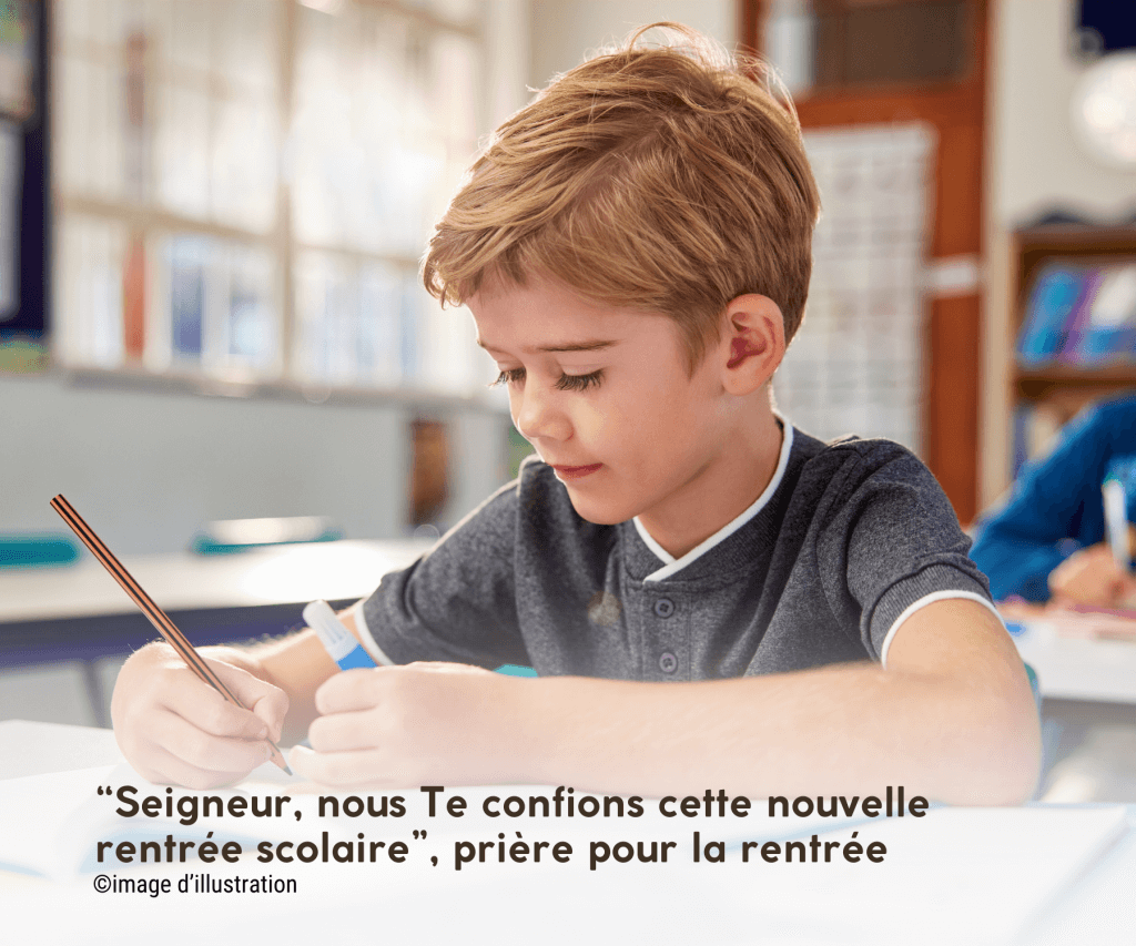 prière pour la rentrée scolaire