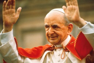 Le Pape Paul VI.