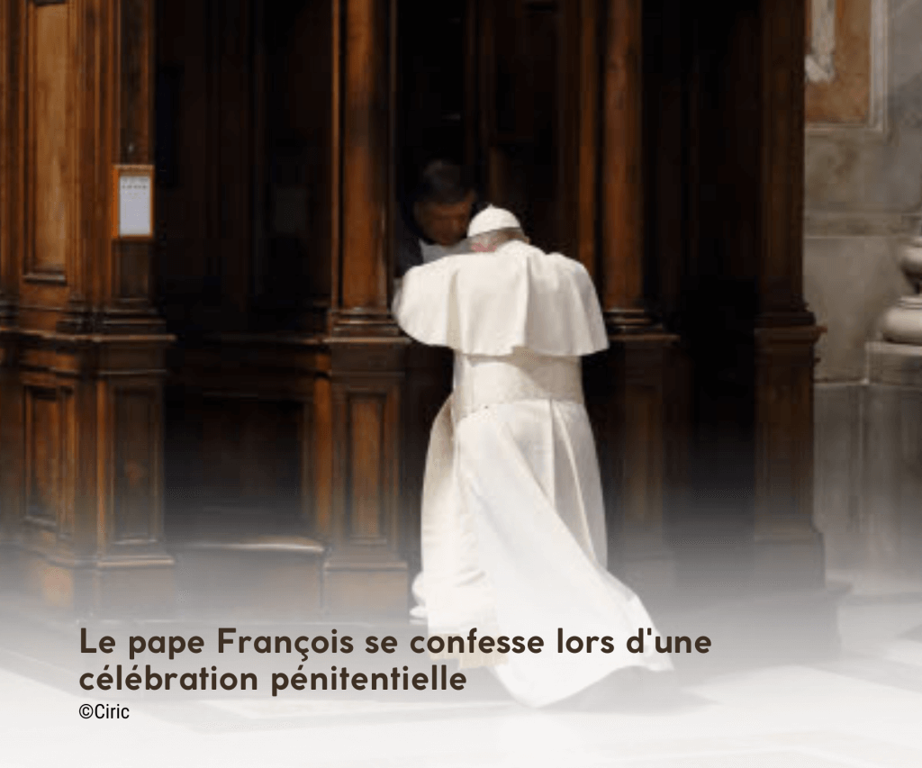 le Pape - confession