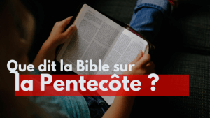 Pentecote 2019 bible