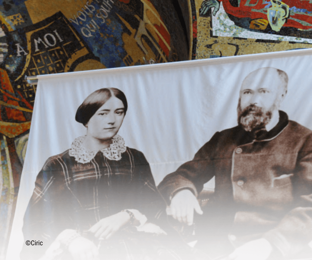 Louis et Zélie Martin au sanctuaire d'Alençon