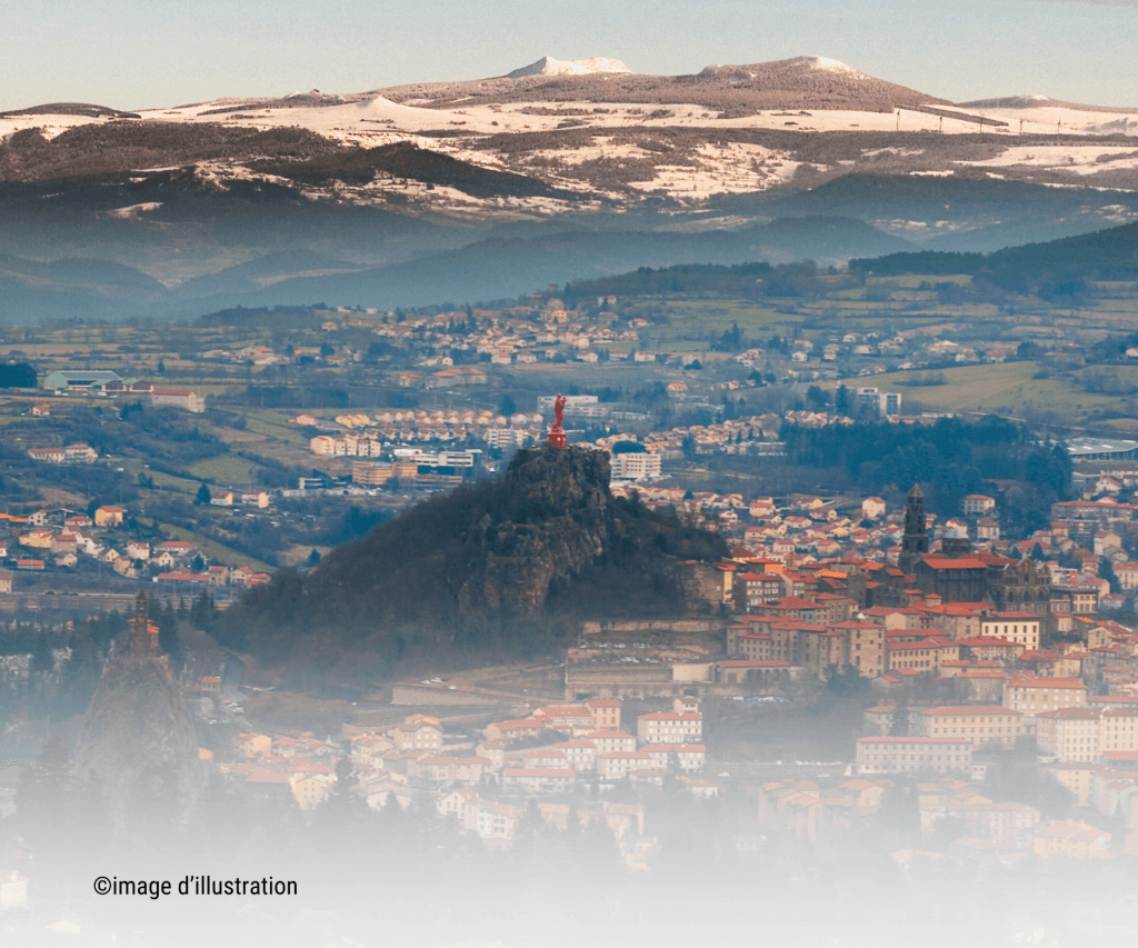 vue panoramique du Puy-en-Velay