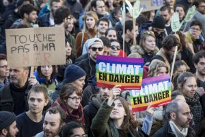 16 mars 2019 : Marche pour le climat, dite Marche du Siècle. Paris (75), France.