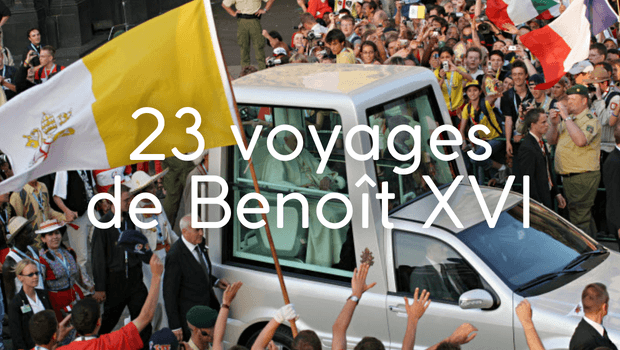 les voyages de Benoit XVI