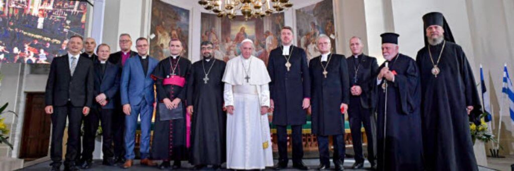 25 septembre 2018 voyage apostolique pays baltes pape François Tallinn, Estonie.