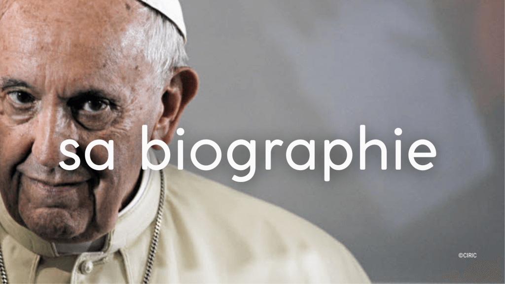 biographie du pape François
