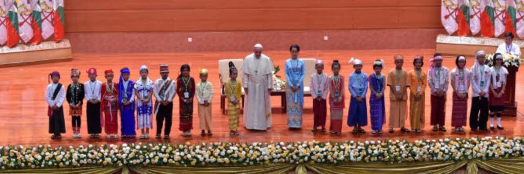 28 novembre 2017 voyage pape François Myanmar