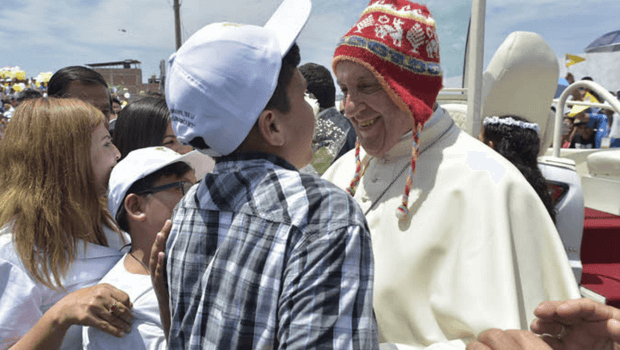 20 janvier 2018 voyage pape François Pérou