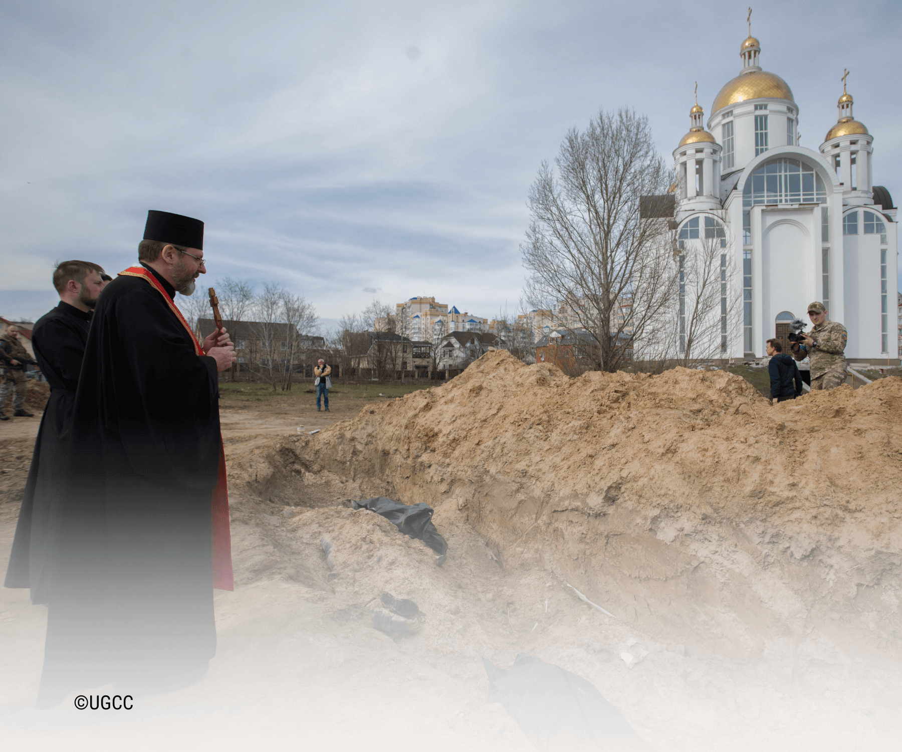 prière de Mgr Shevchuk, primat de l'Eglise greco-catholique ukrainienne 