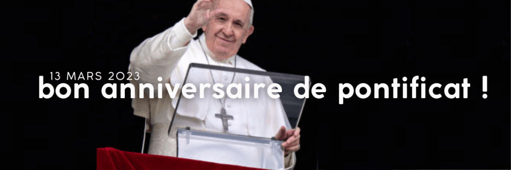 bon anniversaire de pontificat pape françois