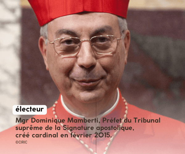 Mgr Dominique Mamberti, Préfet du Tribunal suprême de la Signature apostolique