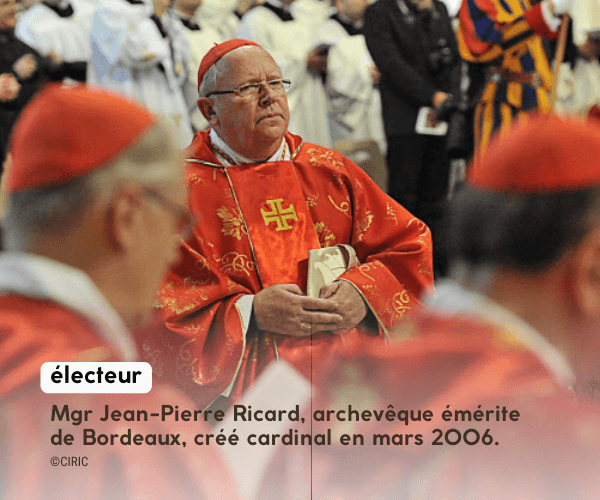 Mgr Jean-Pierre Ricard, archevêque émérite de Bordeaux,