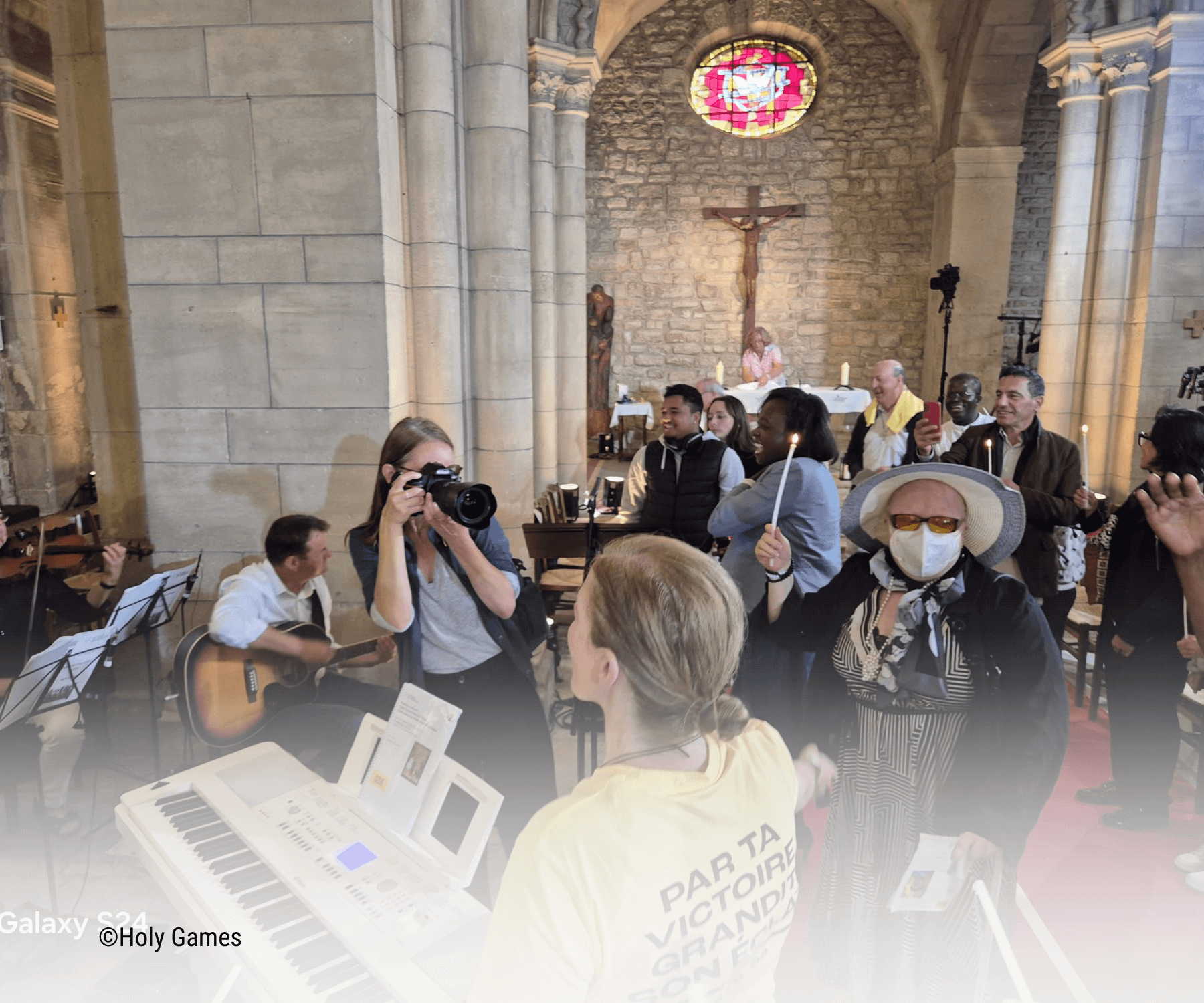 Holy Games - messe de clôture à Saint-Ouen-le-Vieux