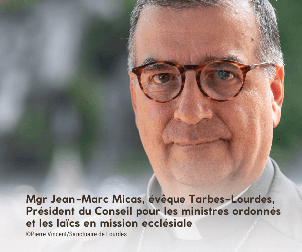 Jean-Marc Micas est évêque de Tarbes-Lourdes