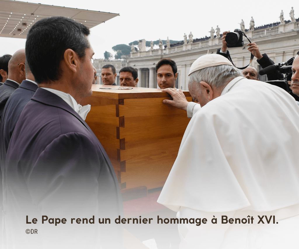 Inhumation de Benoît XVI
