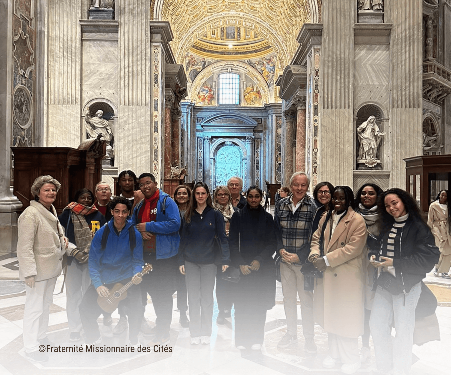 Fraternité missionnaire des cités au Vatican