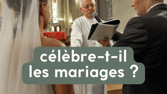 Le diacre célèbre-t-il les mariages?