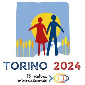 logo du rassemblement Turin 2024 Equipe Notre-Dame