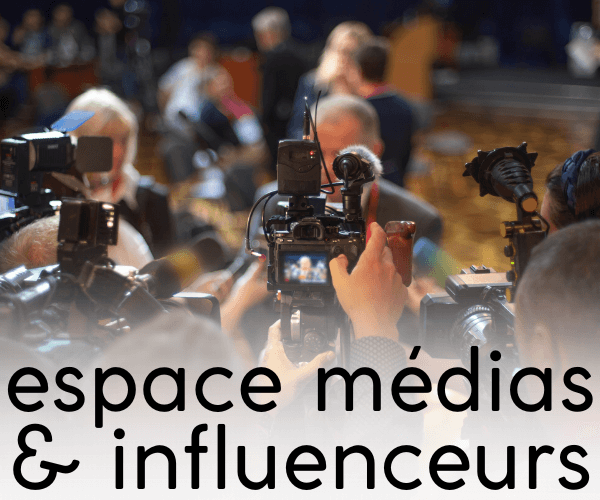 bannière espace médias & influenceurs