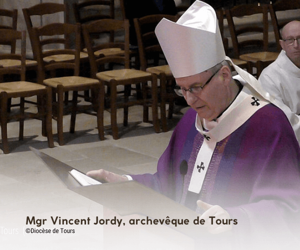 mgr vincent jordy archevêque de Tours