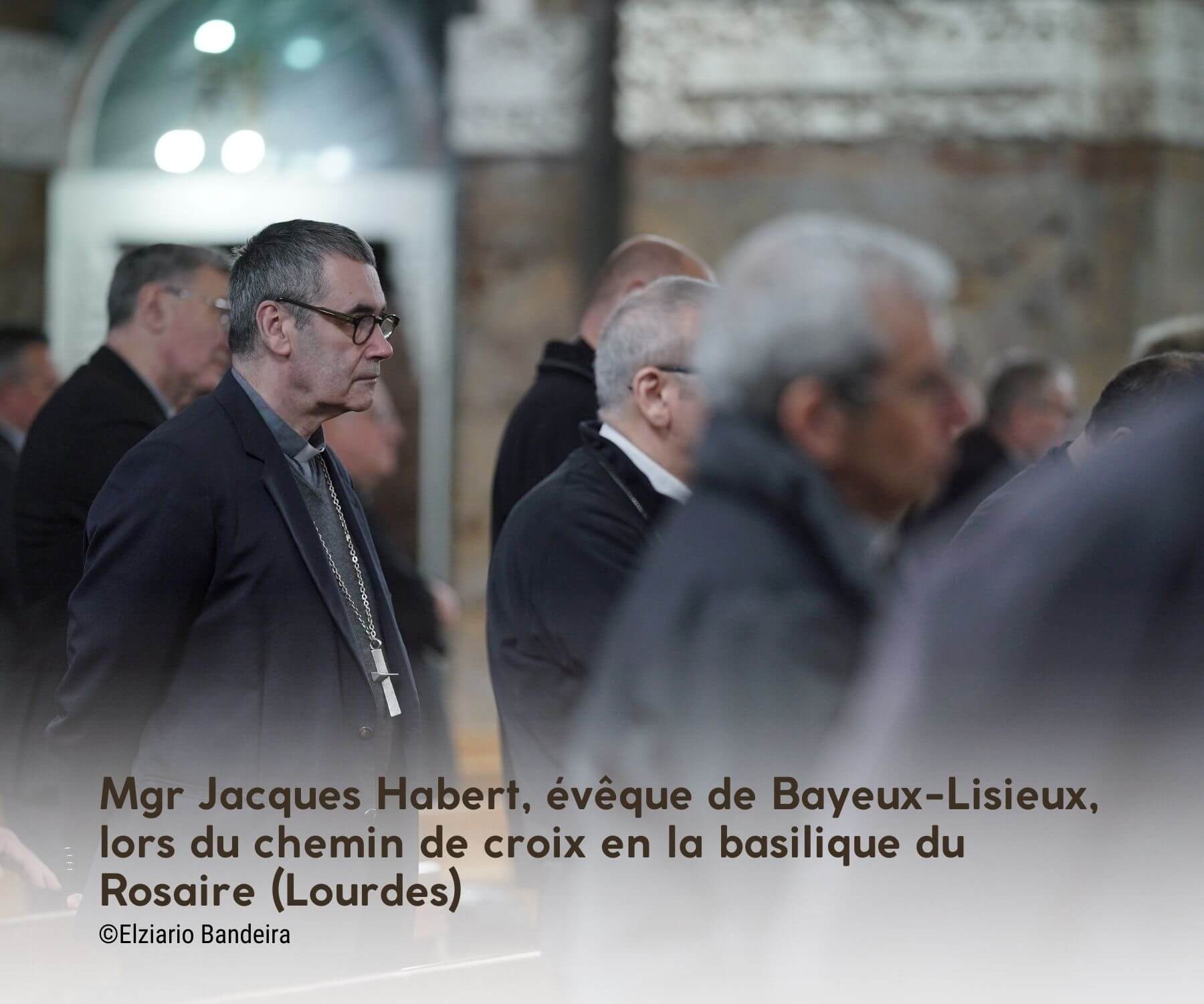 Mgr Jacques Habert, évêque de Bayeux-Lisieux