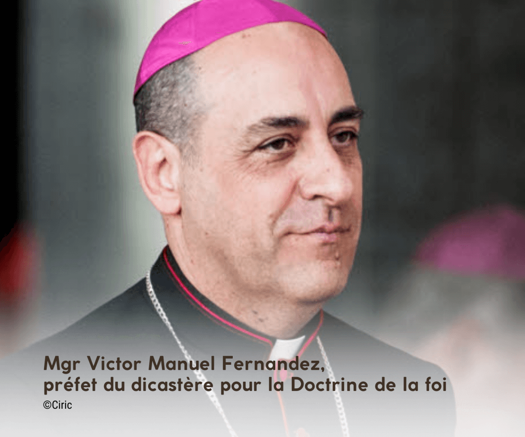 Mgr Victor Manuel Fernandez, préfet du Dicastère pour la Doctrine de la Foi