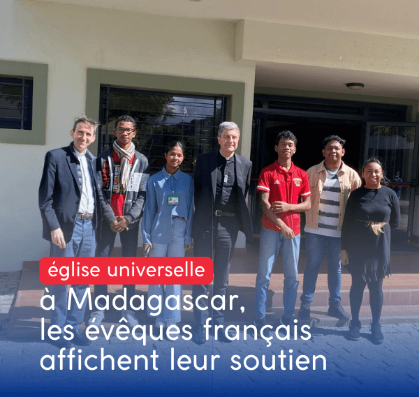 En visite à Madagascar, les évêques français affichent leur soutien