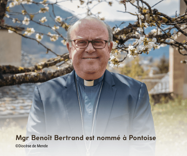 Mgr Benoit Bertrand a été nommé à Pontoise