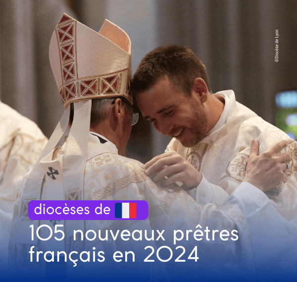 105 nouveaux prêtres français en 2024