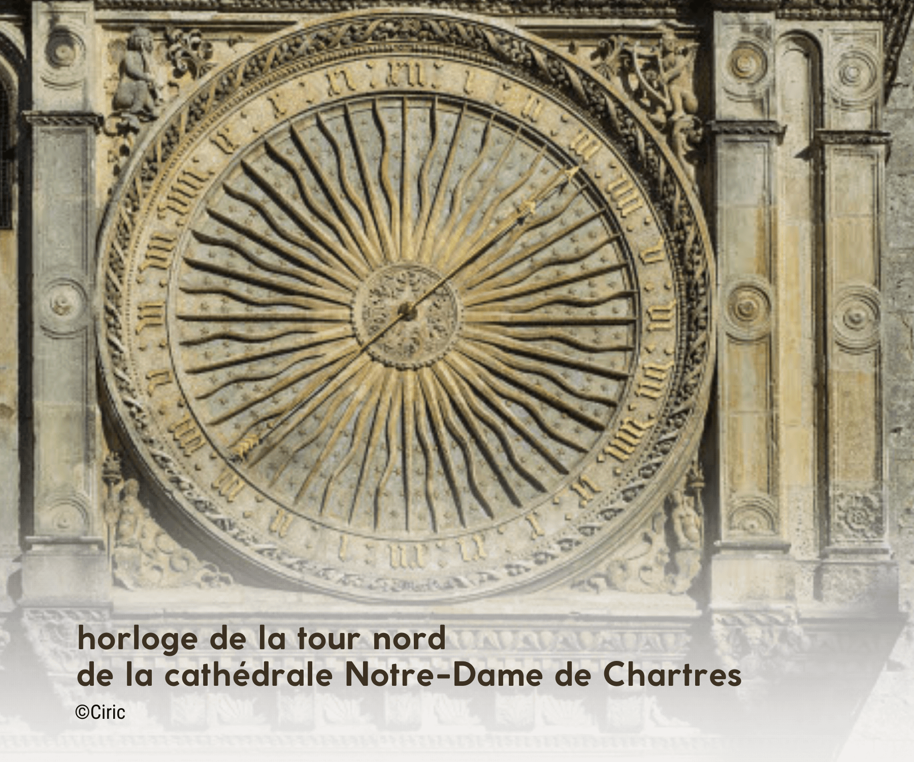 horloge cathédrale Notre-Dame de Chartres