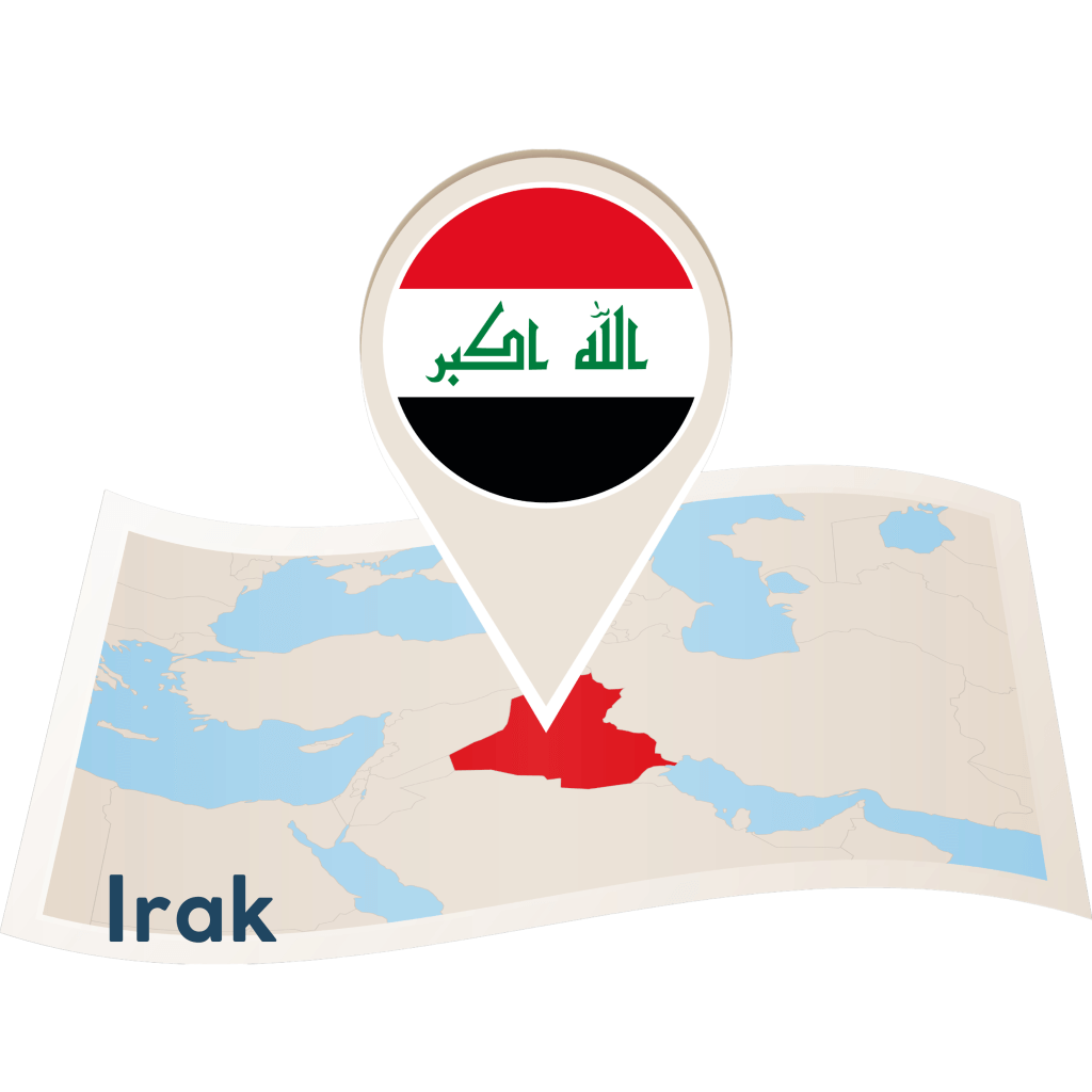 cartographie d'Irak