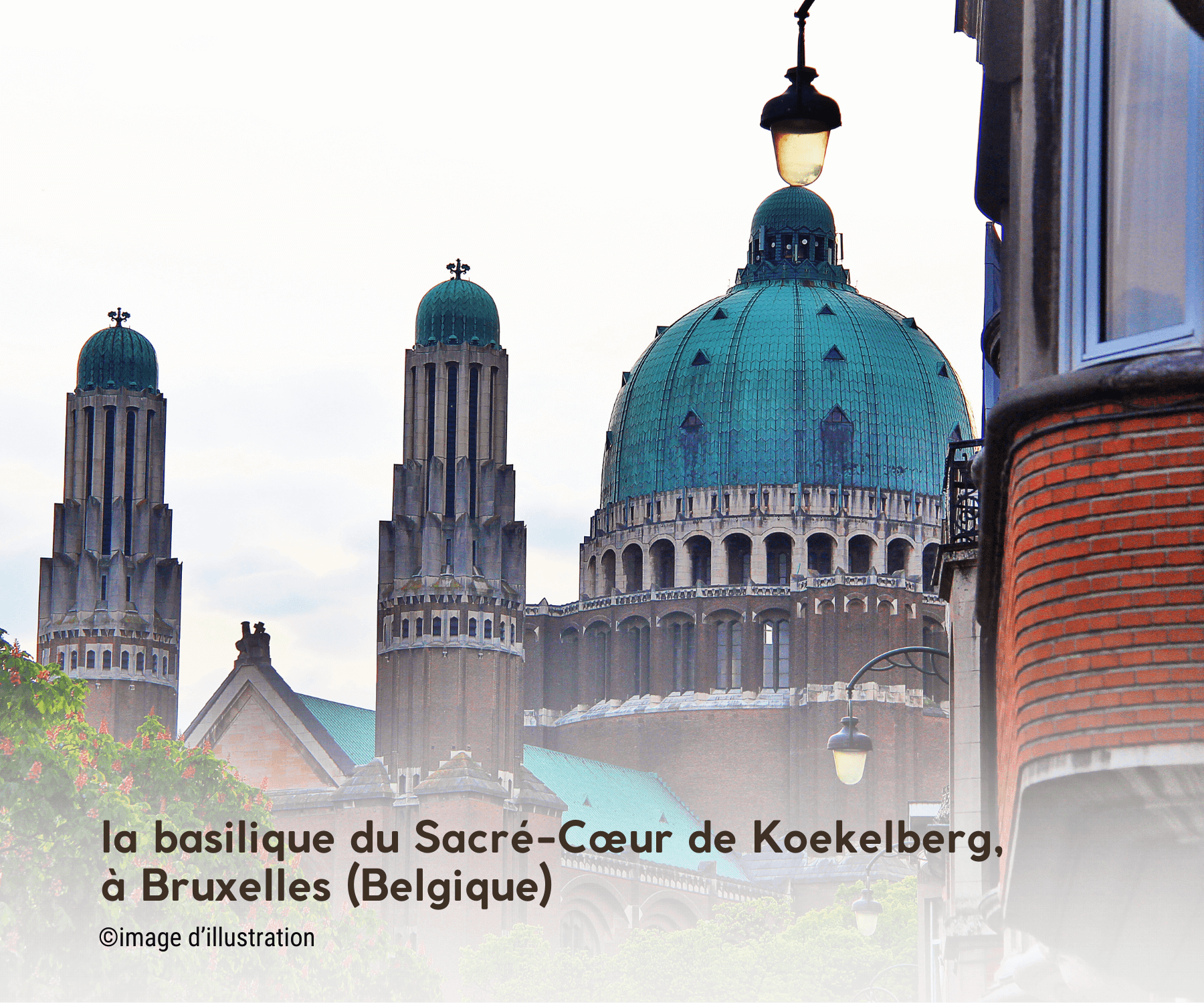 La Basilique du Sacré-Cœur de Koekelberg à Bruxelles