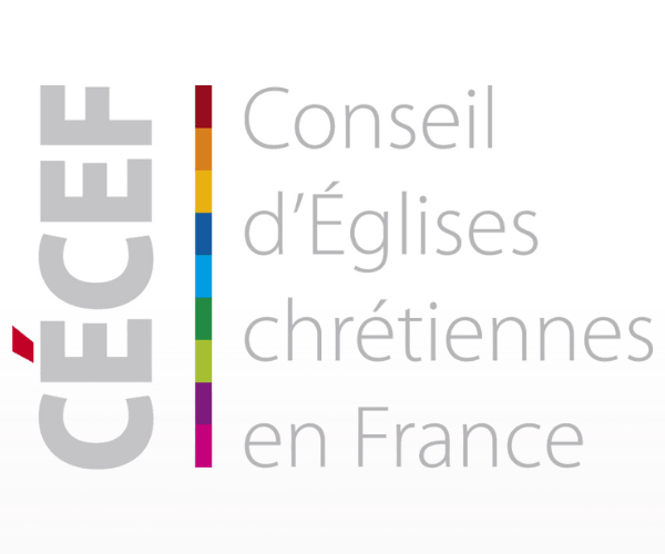 logo du CECEF, conseil d'Eglises chrétiennes en France