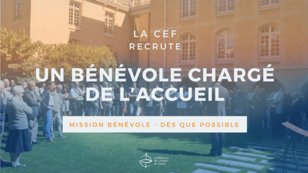 la CEF recherche une un bénévole chargé de l’accueil