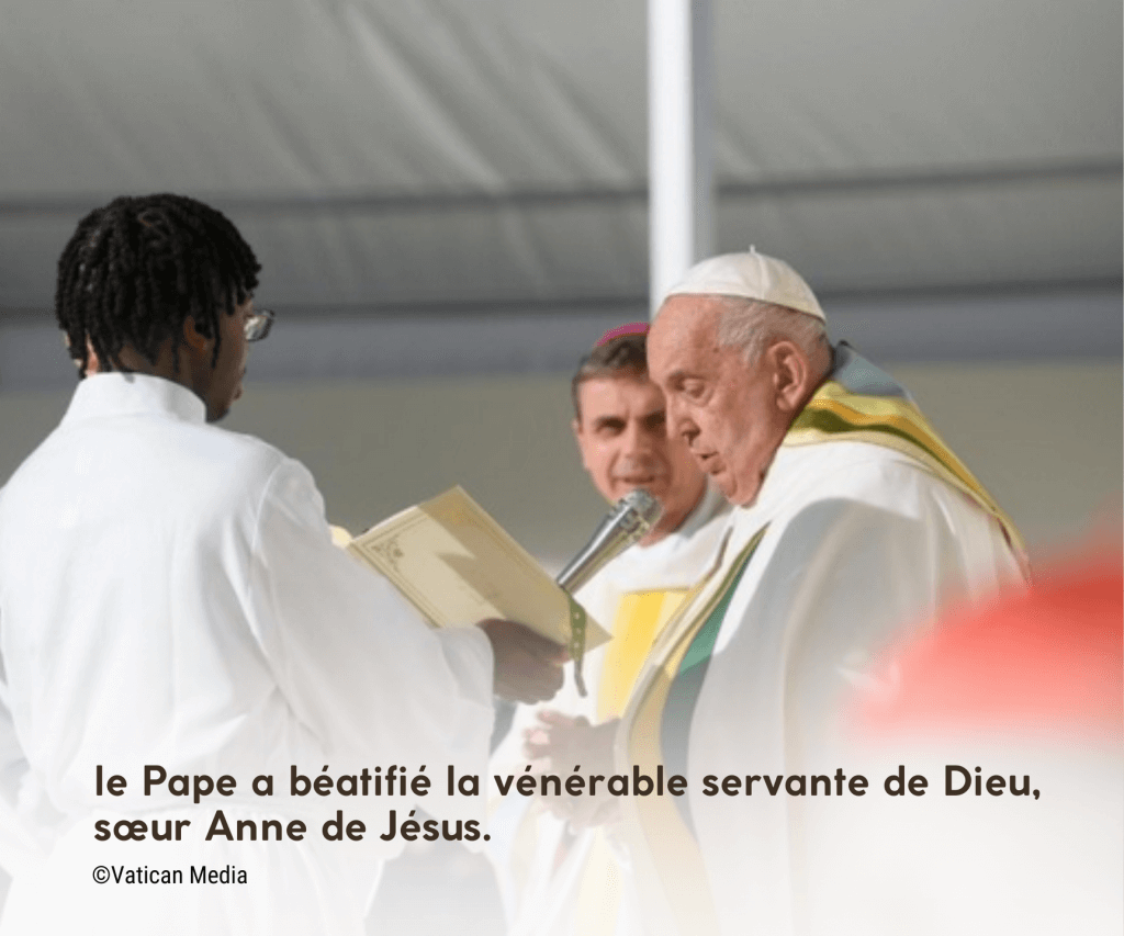 le Pape a béatifié en Belgique Anne de Jésus