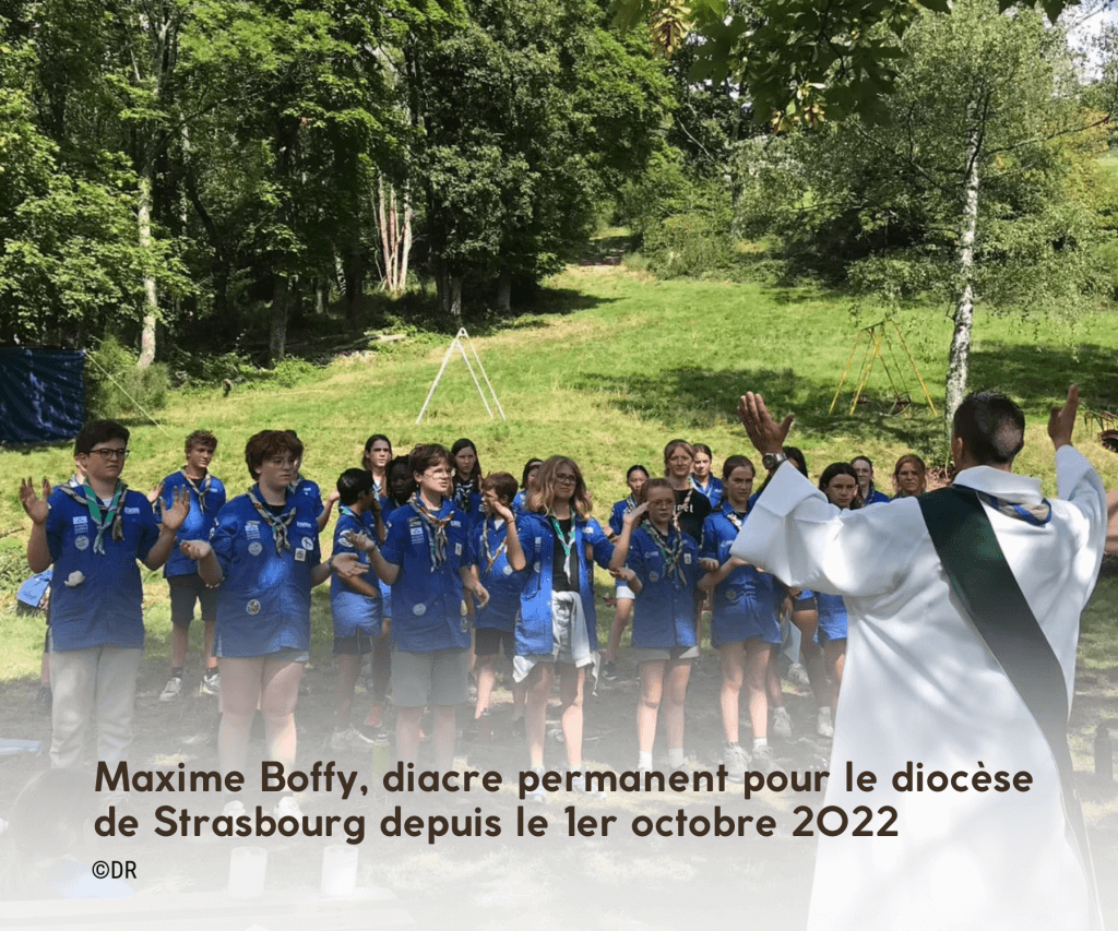 Maxime Boffy, diacre permanent du diocèse de Strasbourg