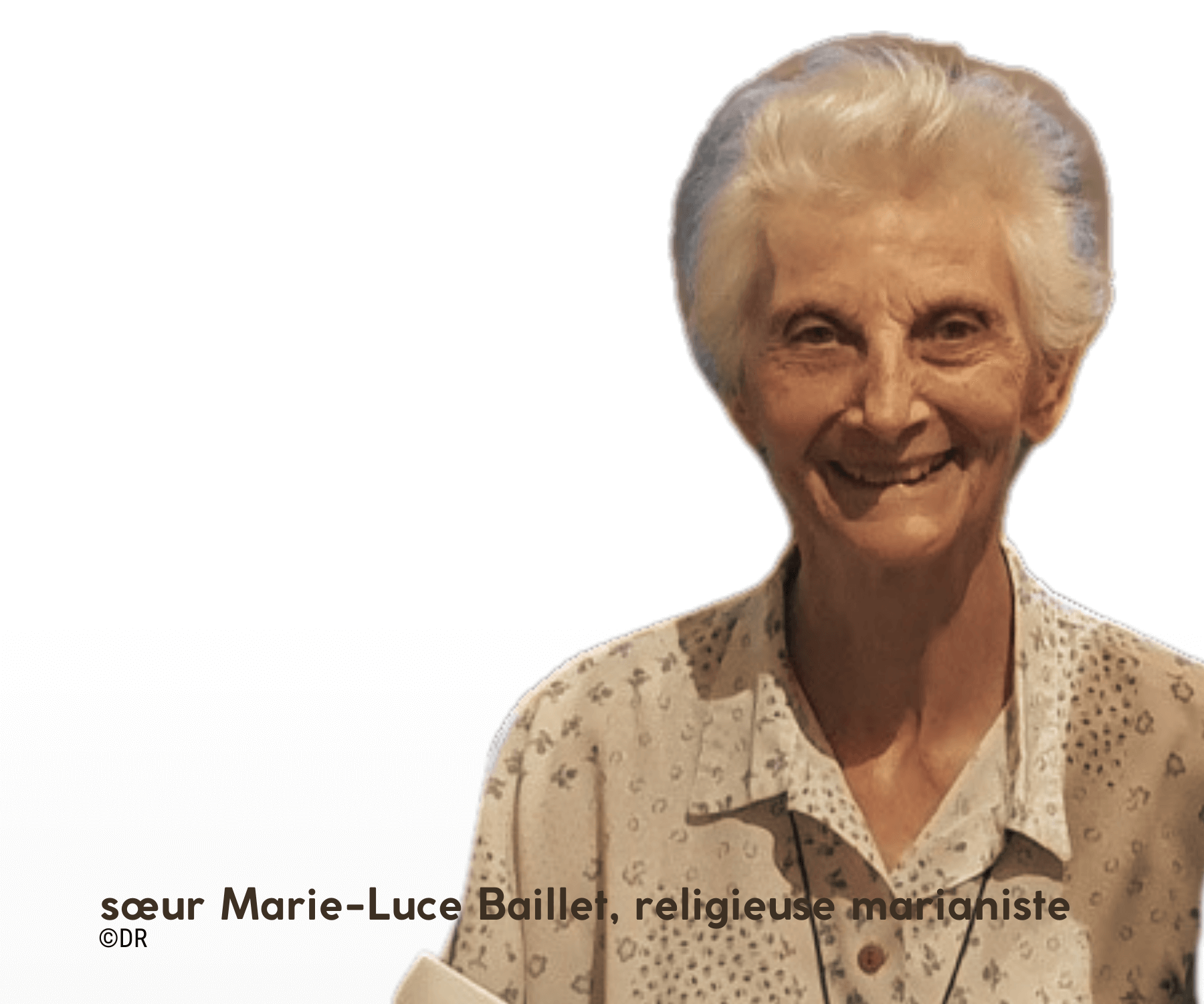 sœur Marie-Luce Baillet, religieuse marianiste