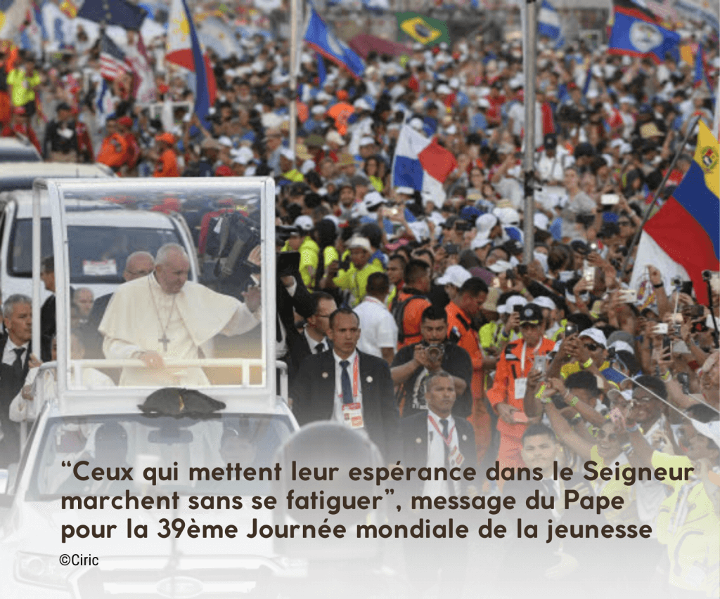 39ee Journée mondiale de la jeunesse du pape François