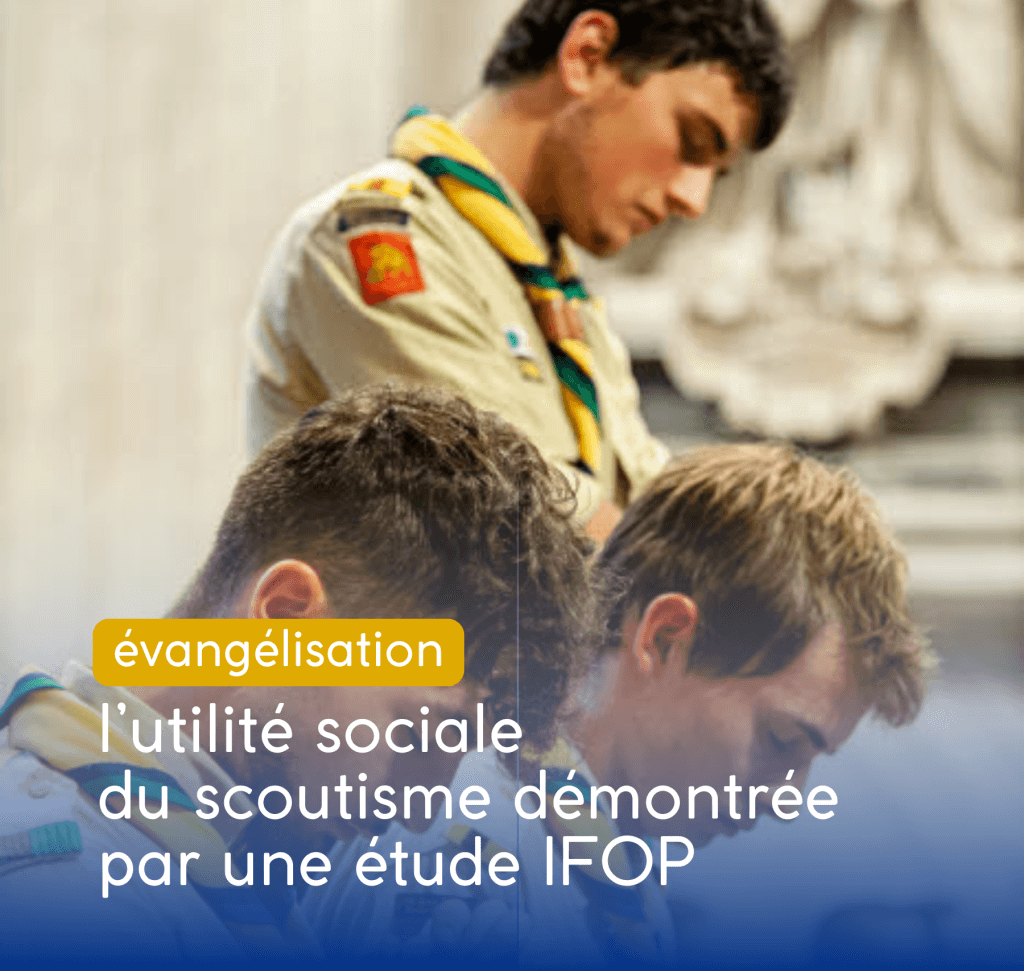 l'utilité sociale du scoutisme par l'étude IFOP