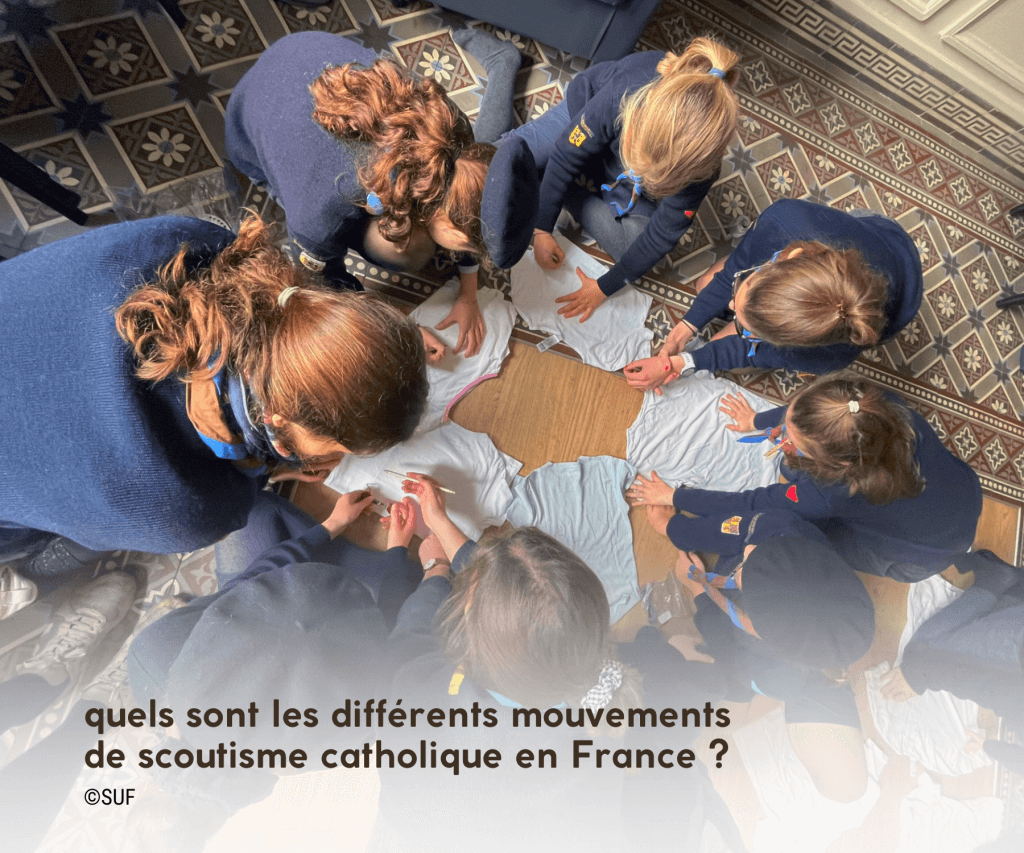 quels sont les différents mouvements de scoutisme catholique en France ?