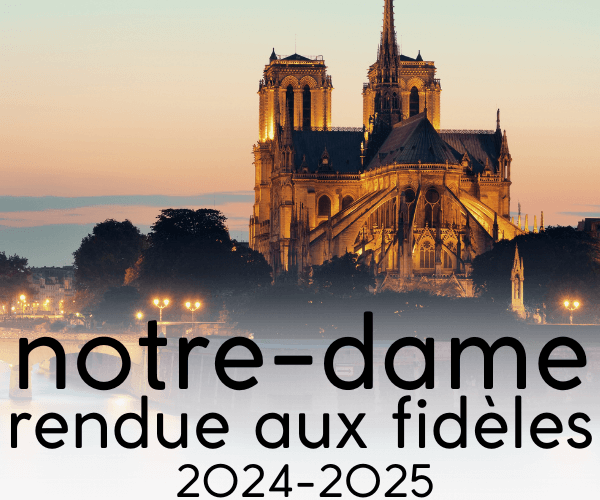 Réouverture de Notre-Dame de Paris