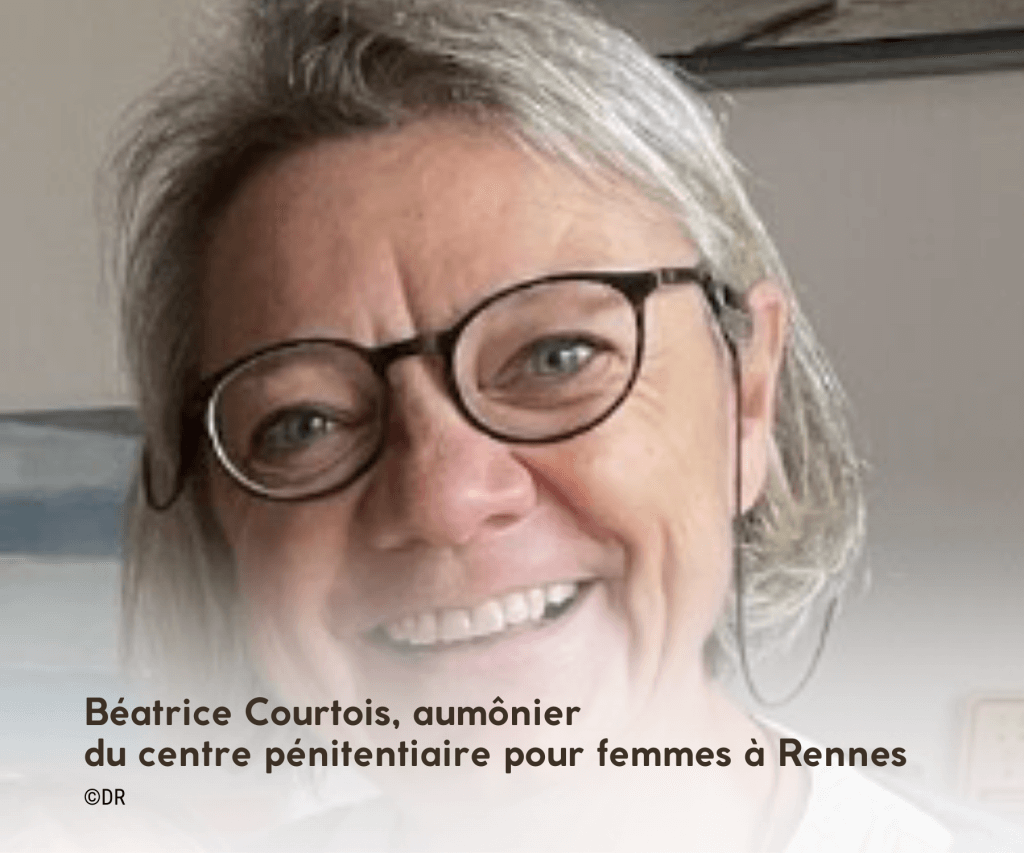 Béatrice Courtois, aumonier du centre pénitencier de Rennes