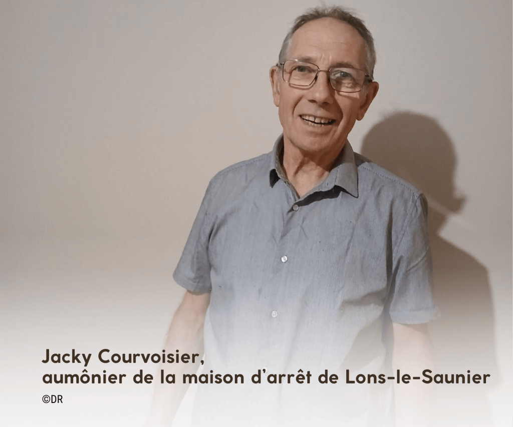 Jacky Courvoisier, aumônier de la maison d'arrêt de Lons-le-Saunier