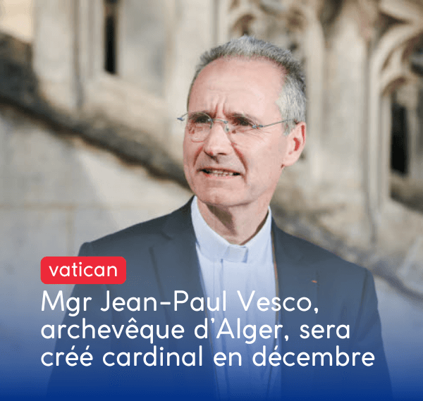 Mgr Jean-Paul Vesco sera créé Cardinal en décembre 2024