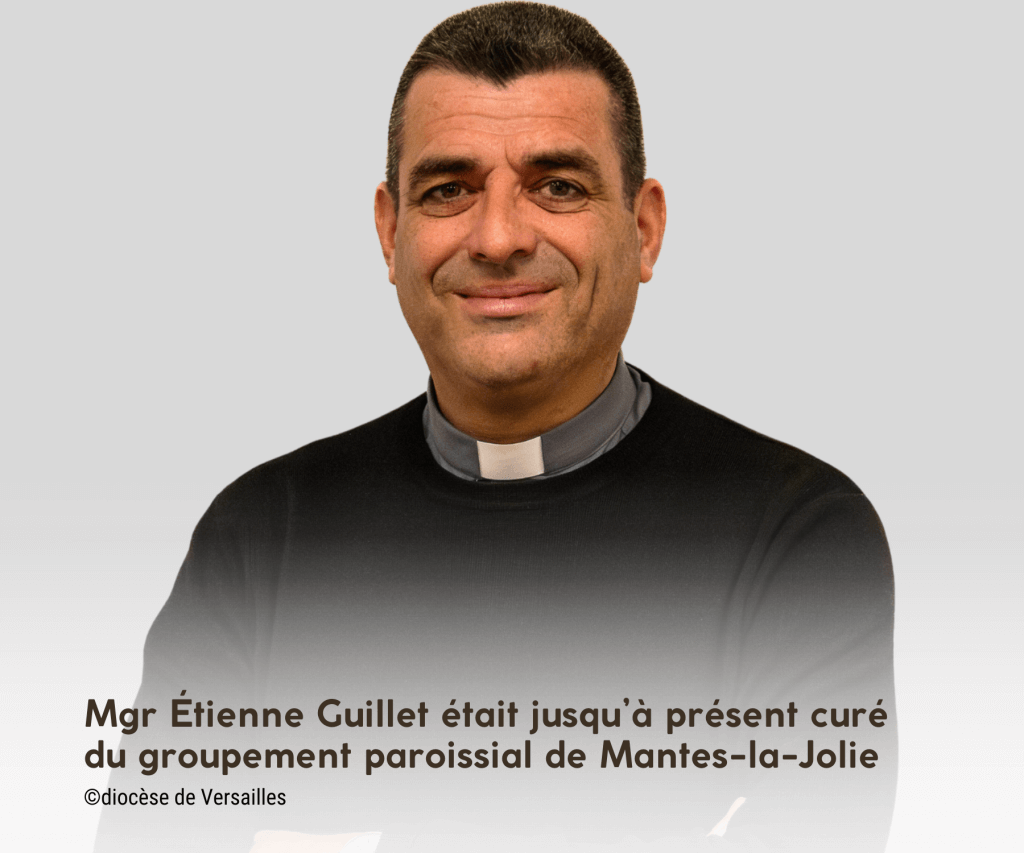 Mgr Etienne Guillet nommé évêque de Saint-Denis